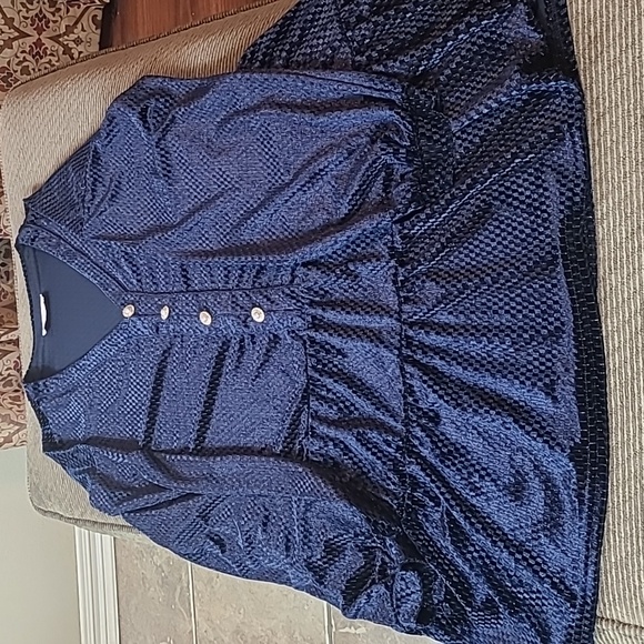 New In Plush Textured Dress - Picture 12 of 13